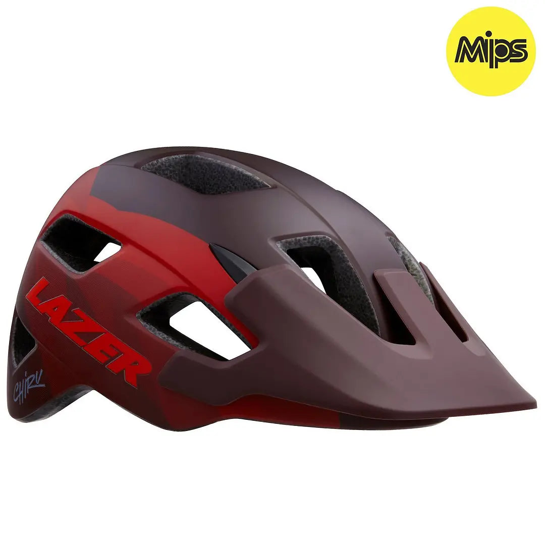 Casco bicicleta Lazer Chiru Mips® Montaña Rojo