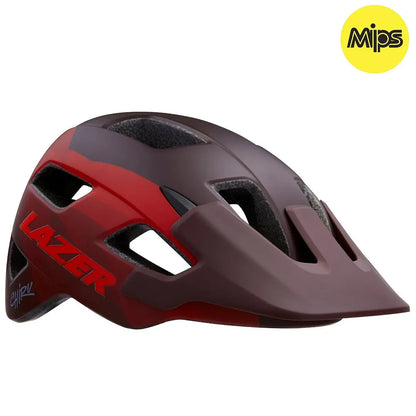 Casco bicicleta Lazer Chiru Mips® Montaña Rojo