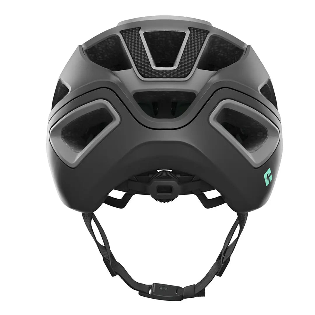 Casco bicicleta Lazer Jackal Kineticore Montaña Gris