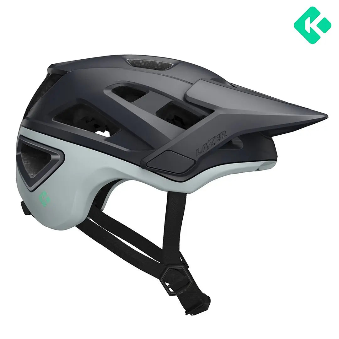 Casco bicicleta Lazer Jackal Kineticore Montaña Celeste