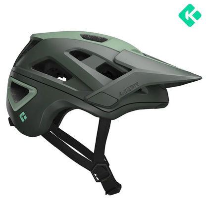 Casco bicicleta Lazer Jackal Kineticore Montaña Verde