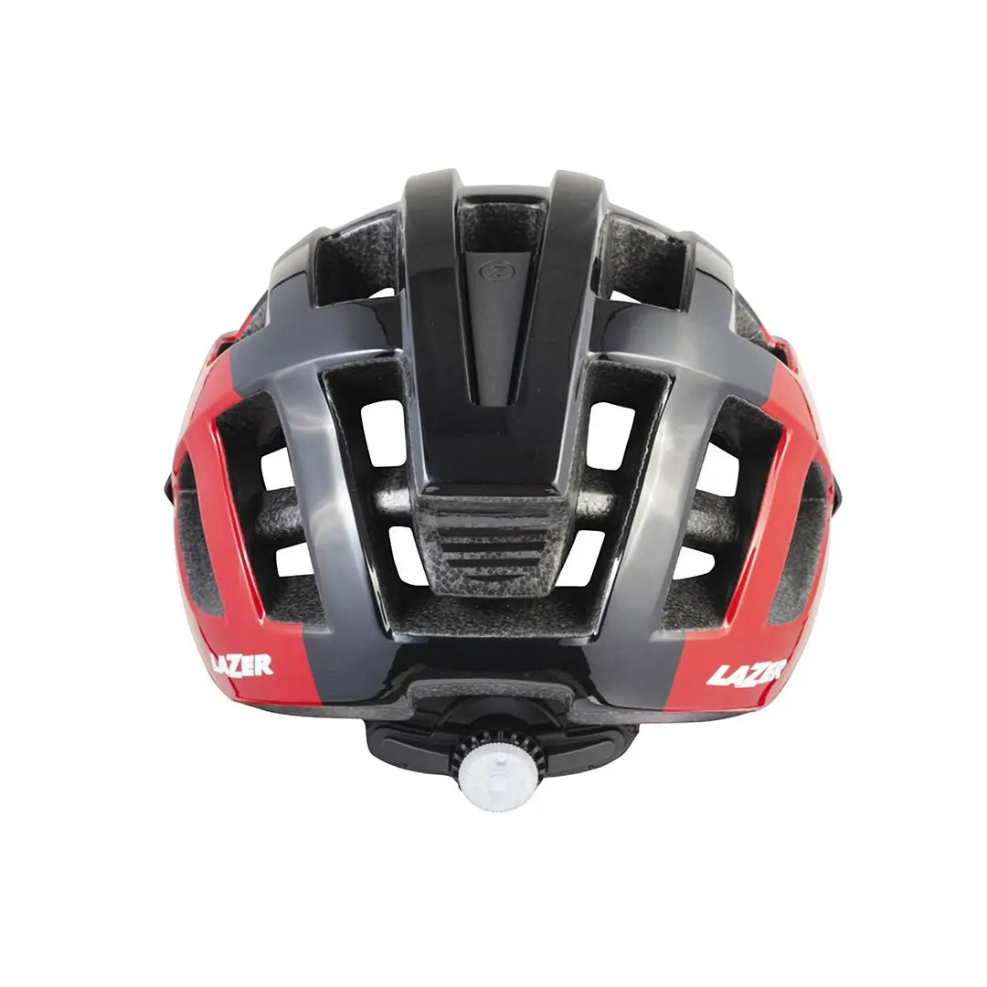 Casco bicicleta Lazer Comp Dlx Negro Rojo