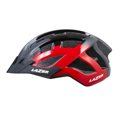 Casco bicicleta Lazer Comp Dlx Negro Rojo