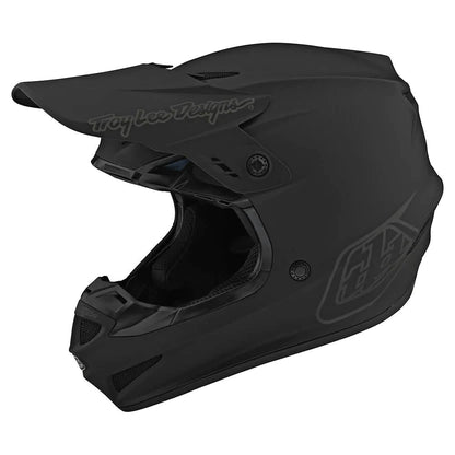 Casco de Moto GP Youth Mono Black Troy Lee Designs