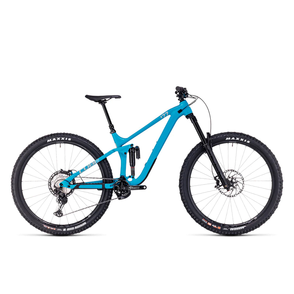 Bicicleta de montaña cube STEREO ONE77 RACE Bondiblue´n´Grey