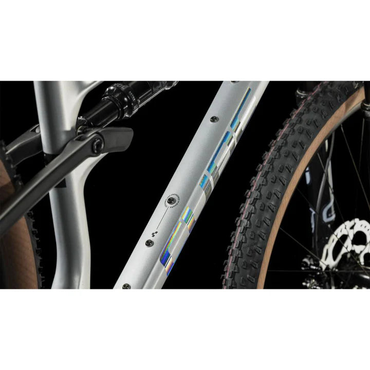 Bicicleta de montaña AMS ZERO99 C:68X RACE Silver´n´Black