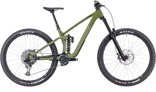 Bicicleta de mtb cube STEREO ONE77 C:68X TM Olive´n´Chrome