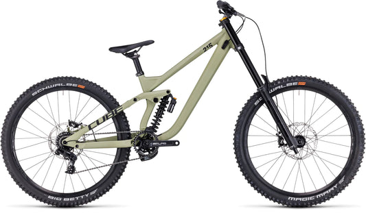 Bicicleta descenso cube TWO15 RACE Lightolive´n´Black