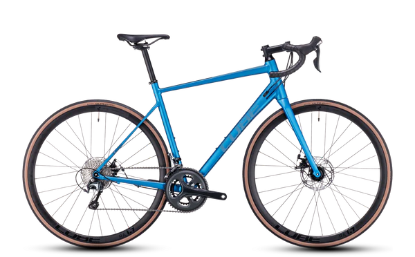 Bicicleta Ruta cube ATTAIN RACE Blue´n´Spectral