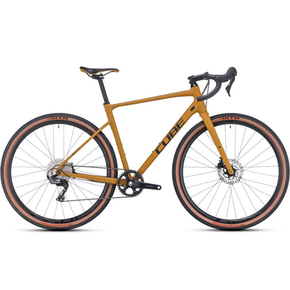 Bicicleta Gravel Cube Nuroad Caramel