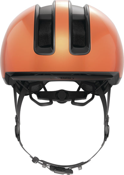 Casco Bicicleta Adulto HUD-Y Naranjo