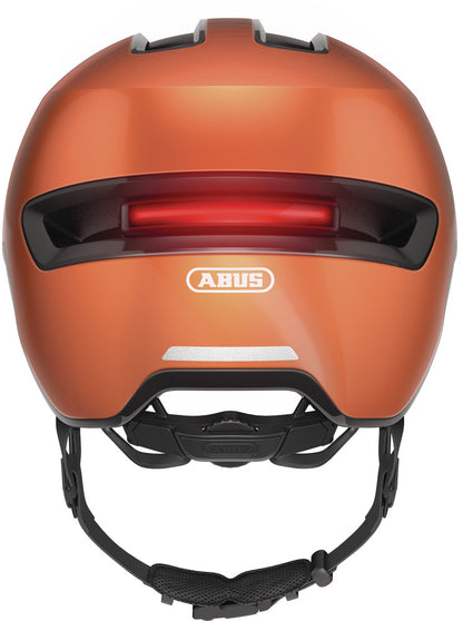 Casco Bicicleta Adulto HUD-Y Naranjo