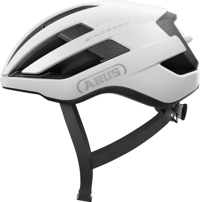 Casco Bicicleta Adulto Abus WINGBKACK Blanco Polar