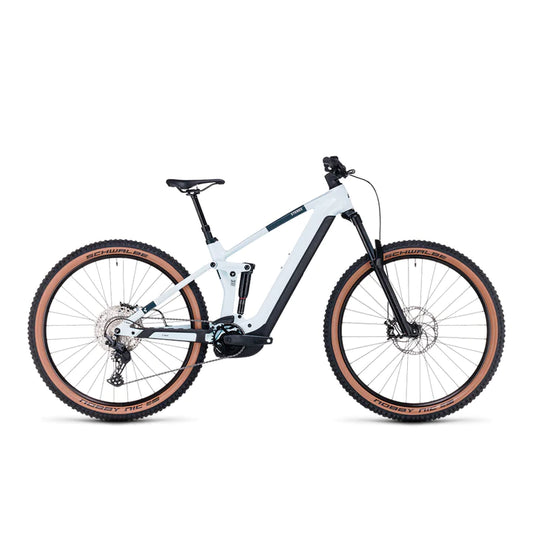 Bicicleta eléctrica cube STEREO HYBRID 140 HPC PRO 750 Frostwhite´n´Grey