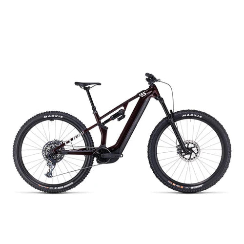 Bicicleta eléctrica cube STEREO HYBRID ONE55 C:68X SLX 750 Liquidred´n´Carbon