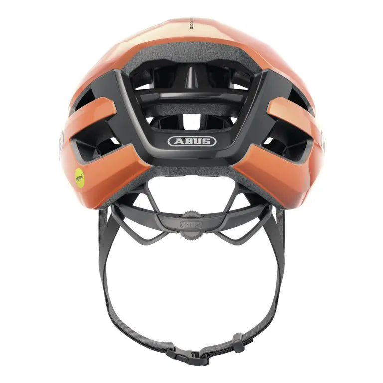 Casco Bicicleta Adulto Abus POWERDOME Mips Naranjo