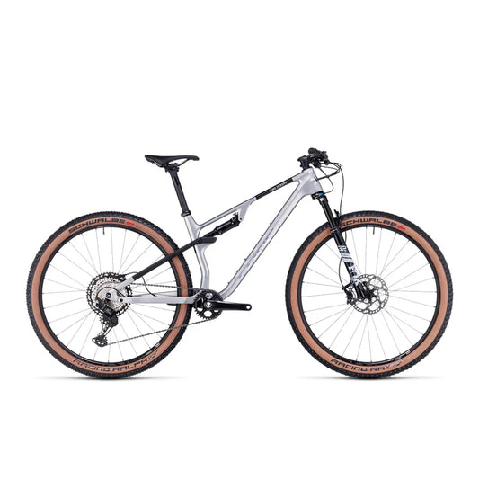 Bicicleta mtb AMS ZERO99 C:68X RACE Silver´n´Black