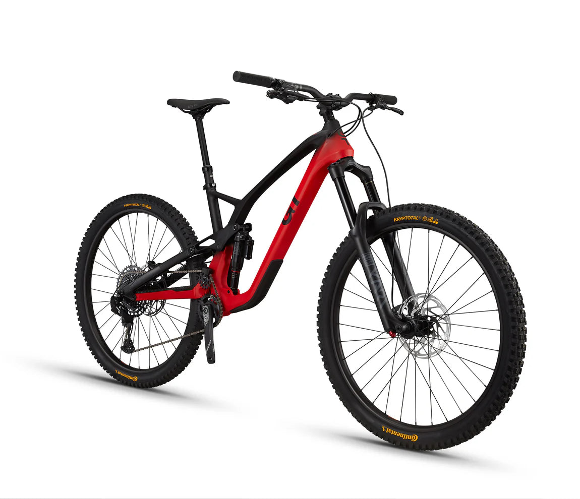 Bicicleta Mtb Gt Force Carbon Elite Negro Rojo