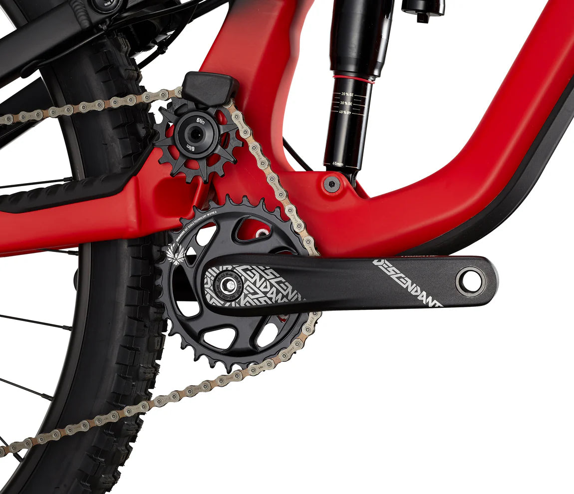 Bicicleta Mtb Gt Force Carbon Elite Negro Rojo