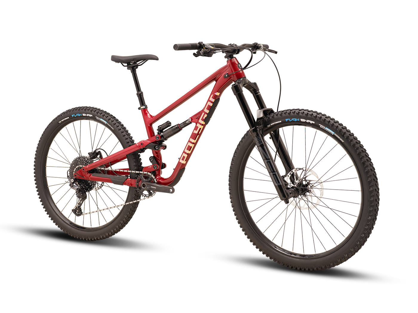 Bicicleta de enduro Polygon Collosus N7 Rojo