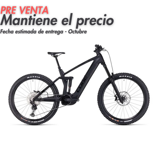 Bicicleta eléctrica cube STEREO HYBRID 160 HPC SLX 750 Carbon´n´Reflex