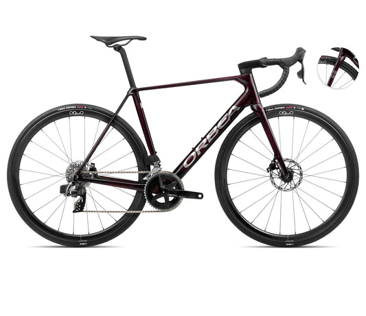 Bicicleta Ruta Orbea ORCA M31ETEAM PWR Burdeos