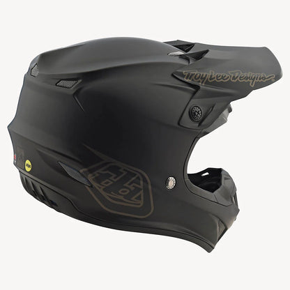 Casco de Moto SE4 Polyacrylite Youth Midnight Black Troy Lee Designs