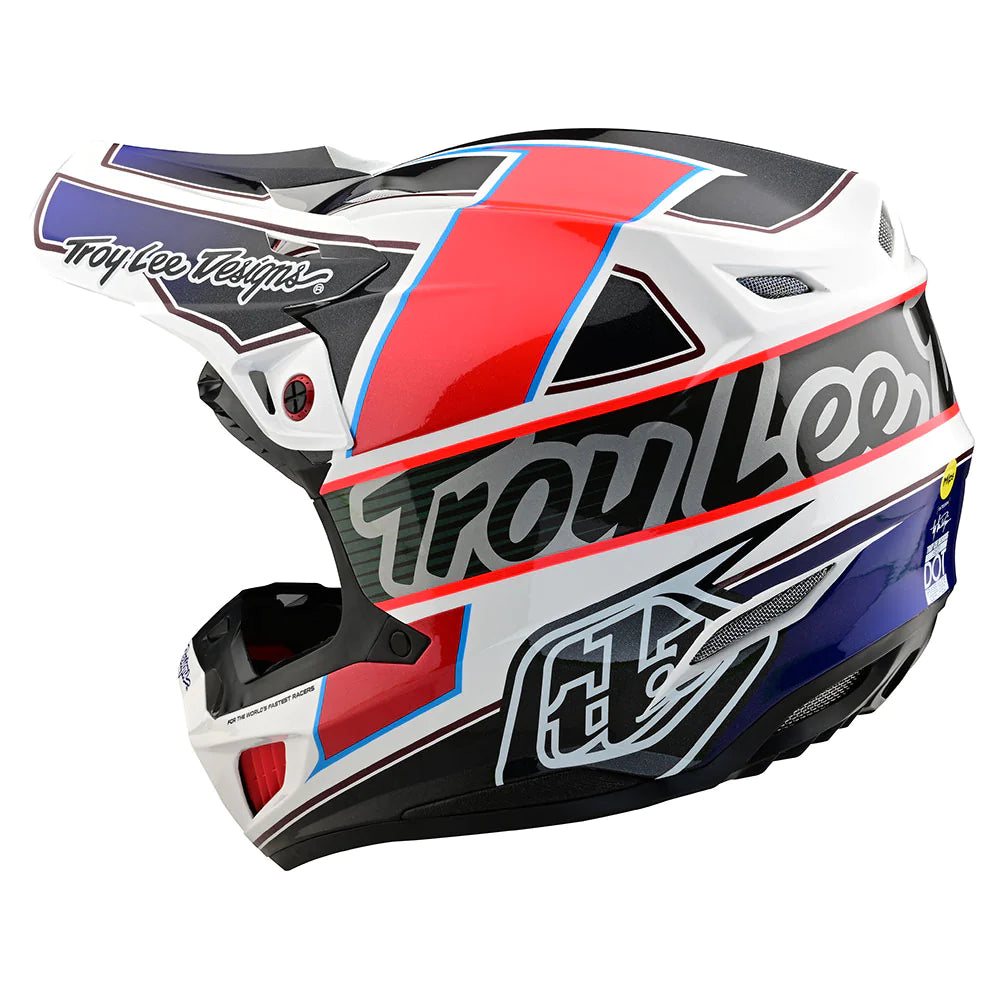 Casco de Moto SE5 Composite Withe/Black Troy Lee Designs