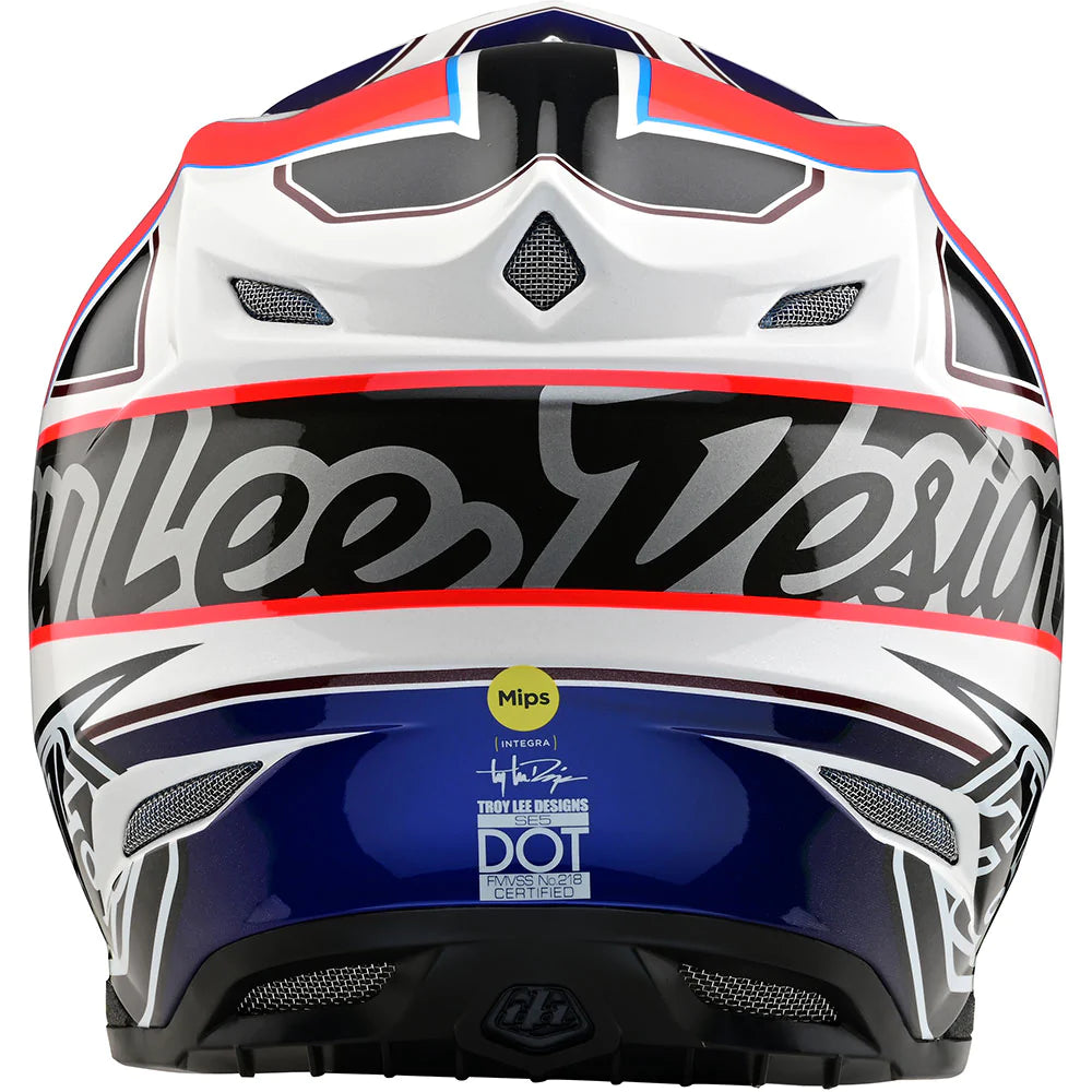 Casco de Moto SE5 Composite Withe/Black Troy Lee Designs