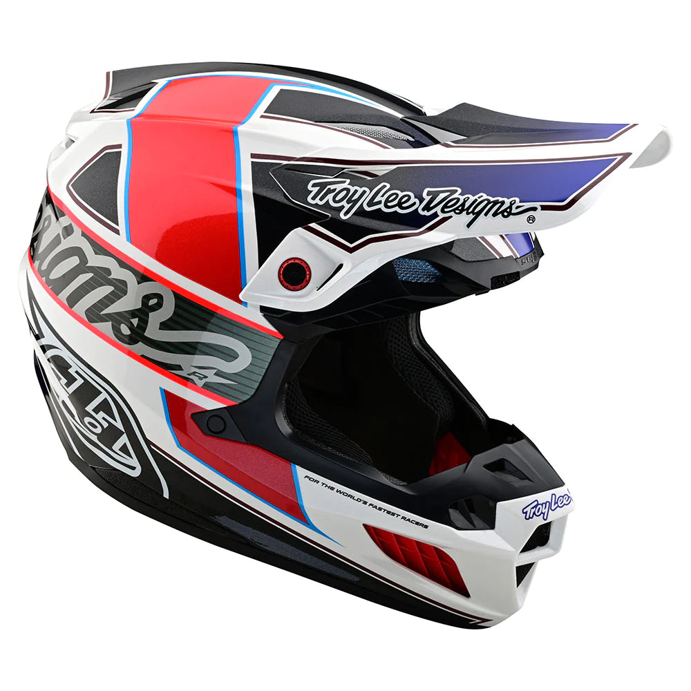 Casco de Moto SE5 Composite Withe/Black Troy Lee Designs