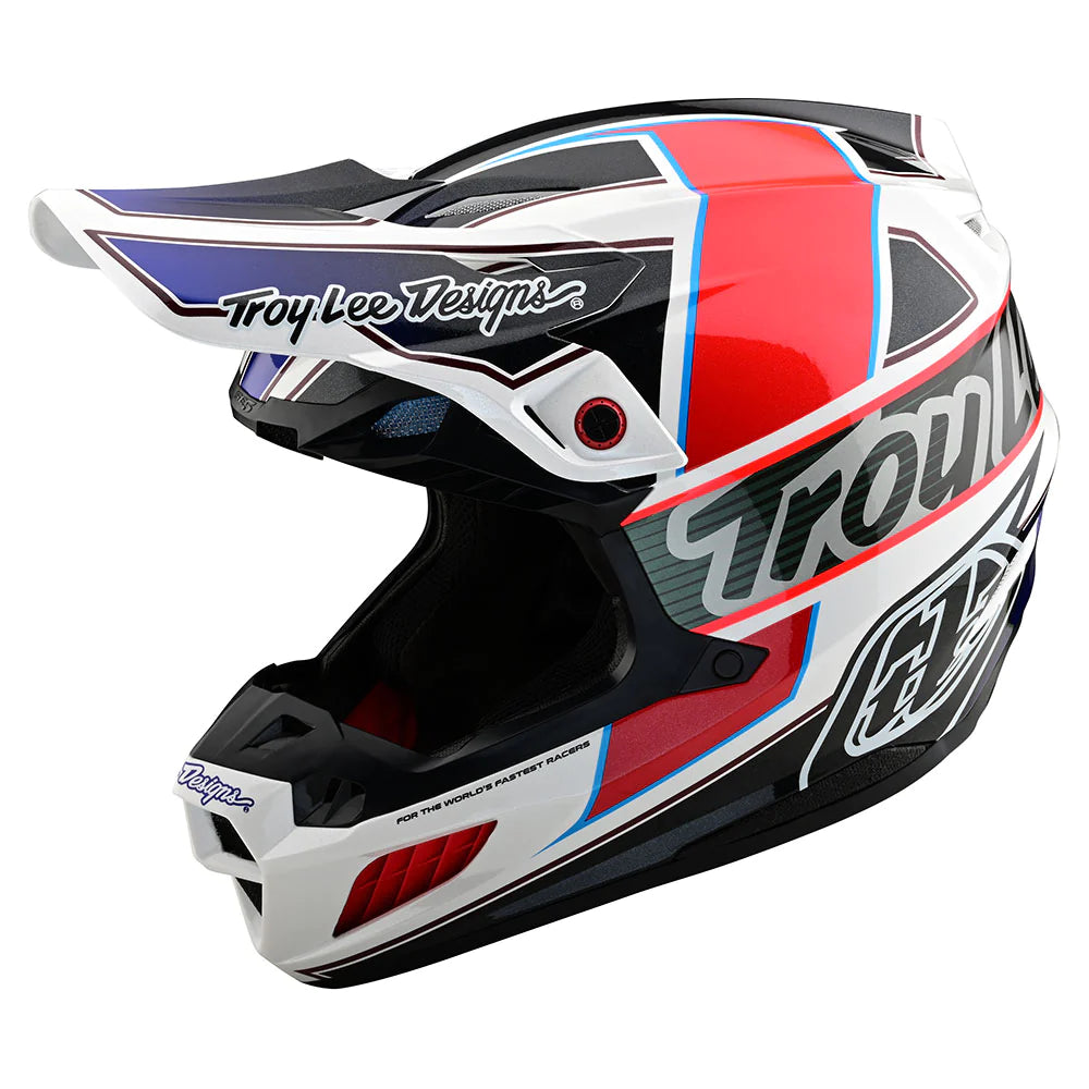 Casco de Moto SE5 Composite Withe/Black Troy Lee Designs