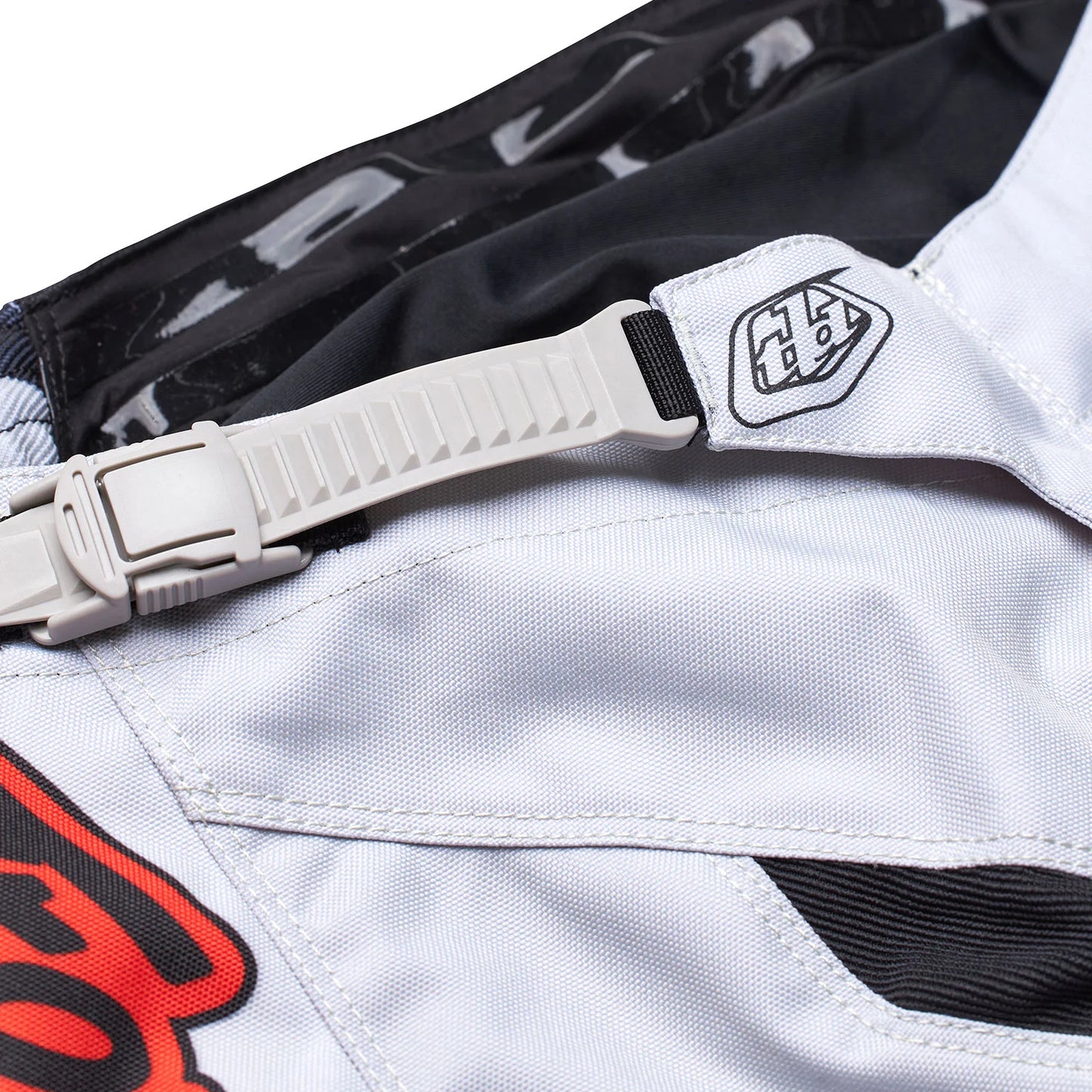 Pantalón de moto GP Astro Light Gray/Orange Troy Lee Designs