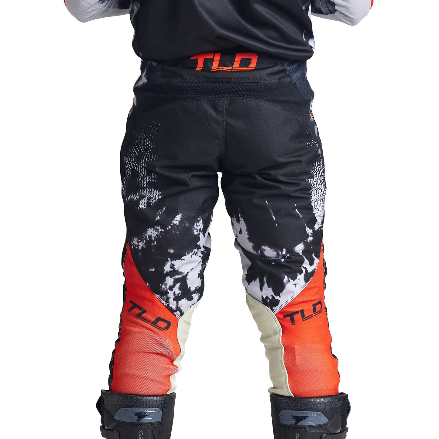 Pantalón de moto GP Astro Light Gray/Orange Troy Lee Designs