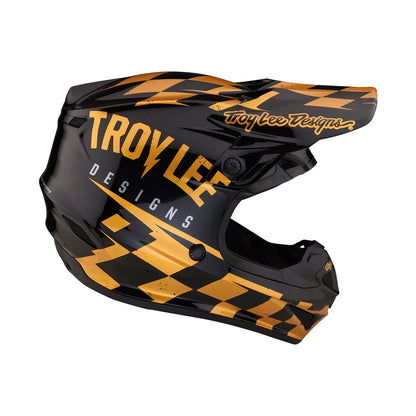 Casco de Moto SE4 Polyacrylite Youth Race Shop Black Troy Lee Designs