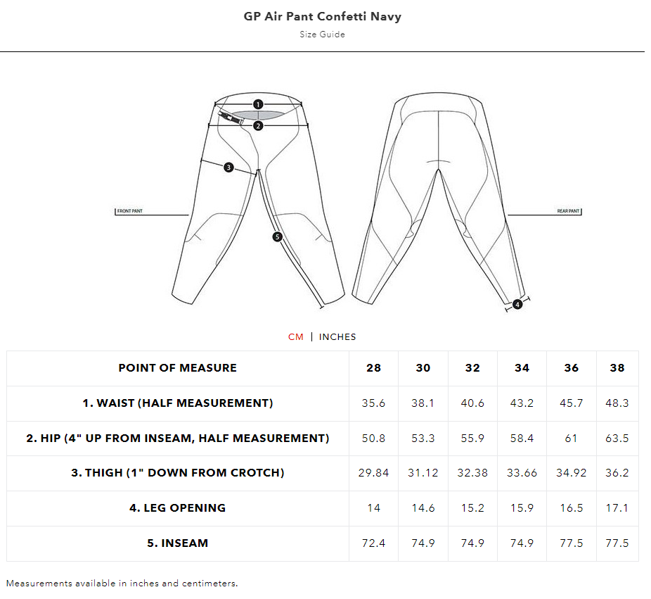 Pantalón de moto GP Astro Light Gray/Orange Troy Lee Designs