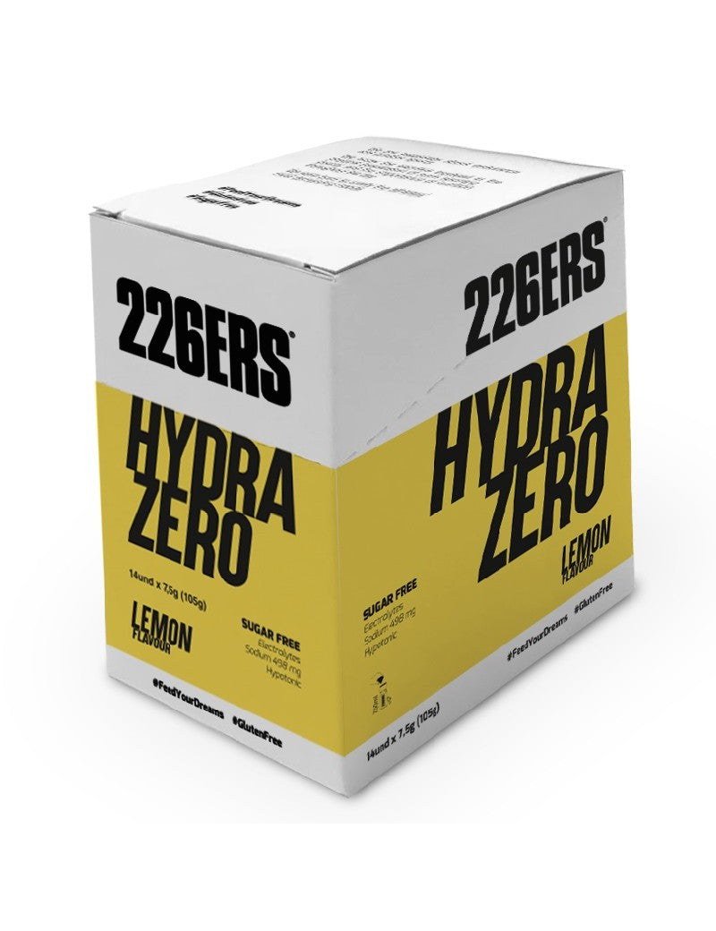 CAJA HYDRAZERO – BEBIDA HIPOTÓNICA LIMÓN - 20 UNI - 226ERS