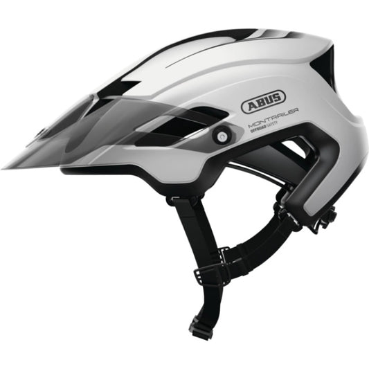 Casco Bicicleta Adulto Abus MONTRAILER Blanco Pola