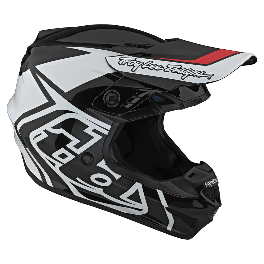 Casco de Moto GP Overload Black/White Troy Lee Designs