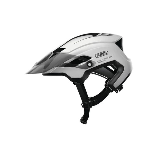 Casco Bicicleta Adulto Abus MONTRAILER Mips Blanco Pola