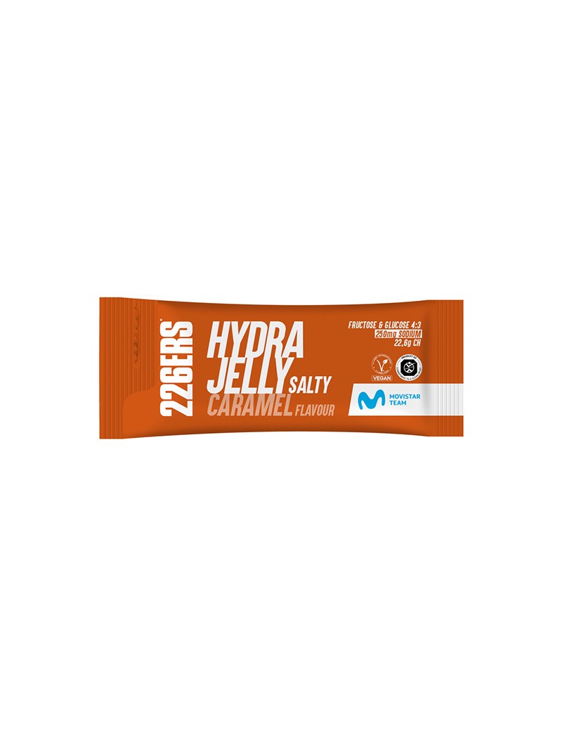 HYDRAJELLY CARAMEL SALTY 40g - Gel Energético - Textura gelatina