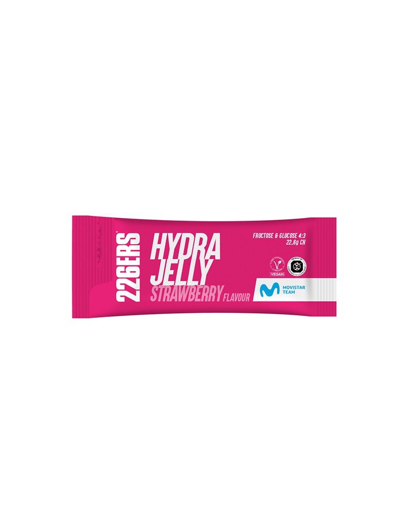 HYDRAJELLY FRESA 40g - Gel Energético - Textura gelatina