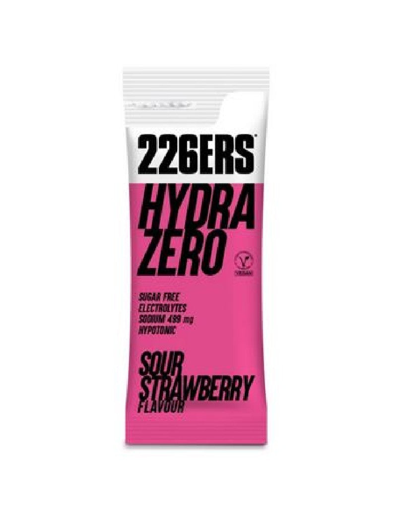 HYDRAZERO – BEBIDA HIPOTÓNICA FRESA ÁCIDA 1UNI - 226ERS