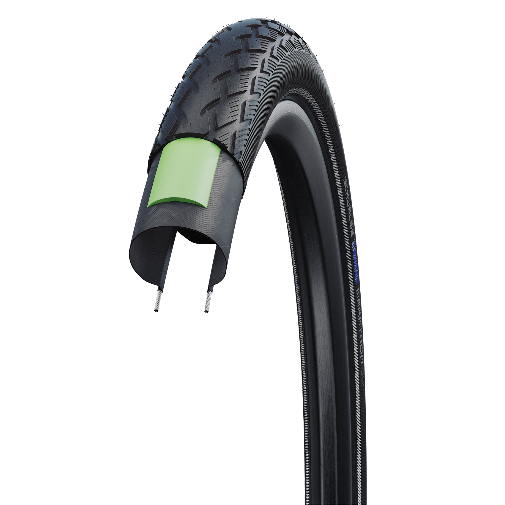 Neumatico de bicicleta Gravel Schwalbe Marathon GreenGuard Addix 700x25c