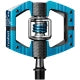 Pedales crankbrothers MALLET E Electric Blue/Blue