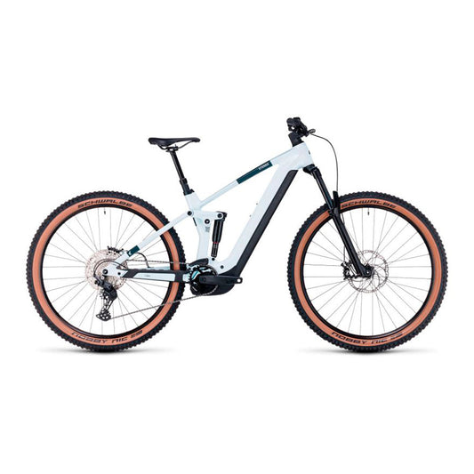 Bicicleta eléctrica cube STEREO HYBRID 140 HPC PRO 750 Frostwhite´n´Grey